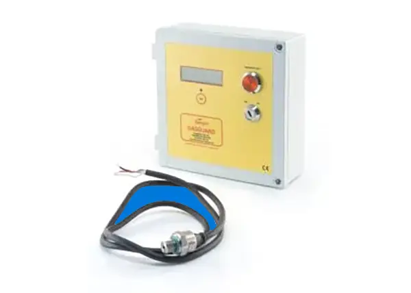 Gas safety control panel with sensor for commercial use